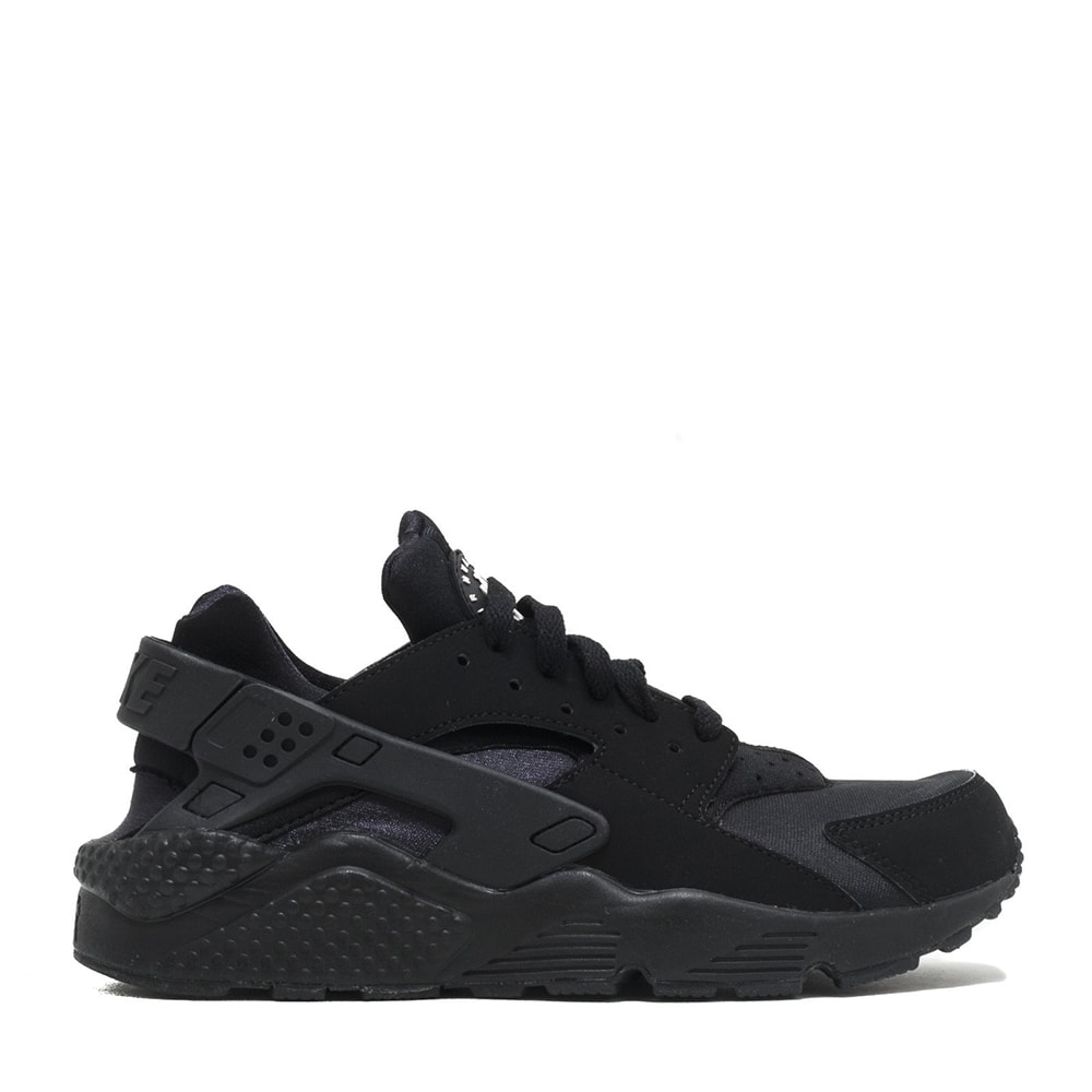 huarache nere con suola bianca
