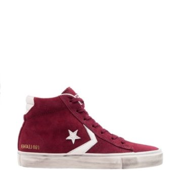 converse pro leather rosse