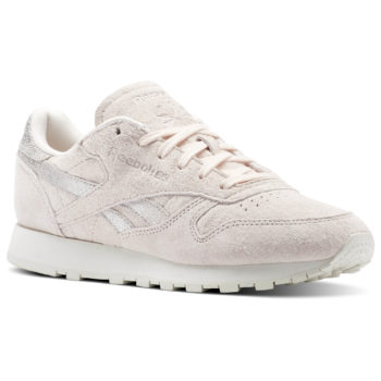 Reebok Cl Lth Shimmer- Sneakers Donna Rosa