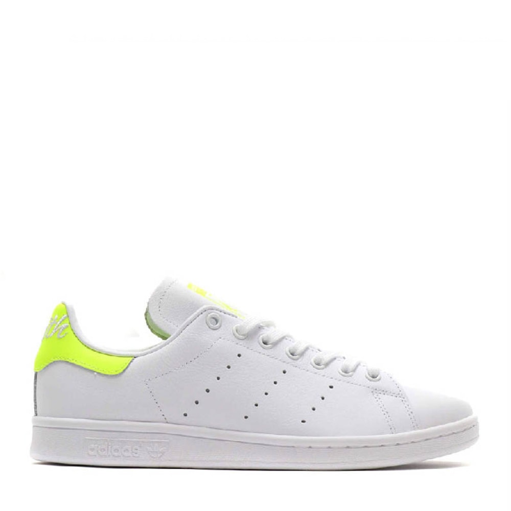 adidas stan smith neon heel