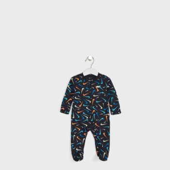 Nike Tutina Intera Swooshfetti Parade Romper- Neonato