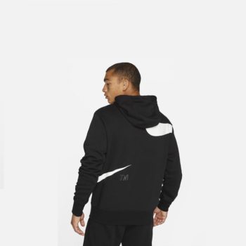 Nike Swoosh Felpa pullover con cappuccio Uomo nero