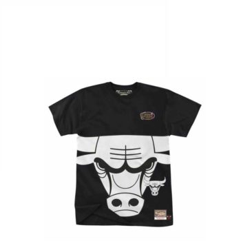 Mitchell & Ness Big Face 3.0 SST Tee Chicago Bulls T-shirt Uomo