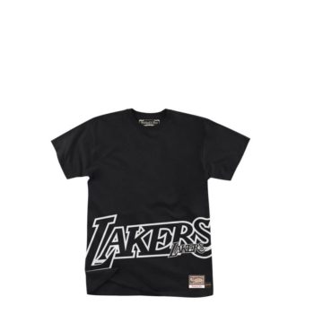 Mitchell & Ness Big Face 3.0 SST Tee Los Angeles Lakers T-shirt Uomo