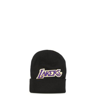 Mitchell & Ness Chenille Logo Cuff Knit Lakers