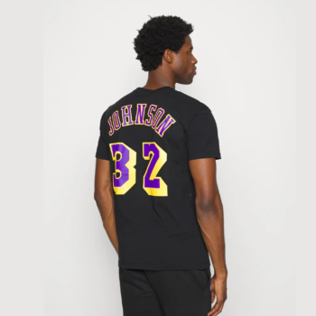 Mitchell & Ness Name Number Johnson 32 Lakers