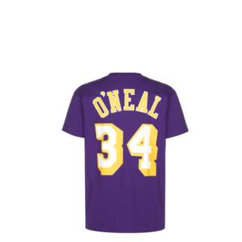 Mitchell&Ness T-shirt Name and Number Lakers O'Neal