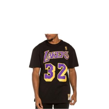 Mitchell & Ness Name Number Johnson 32 Lakers