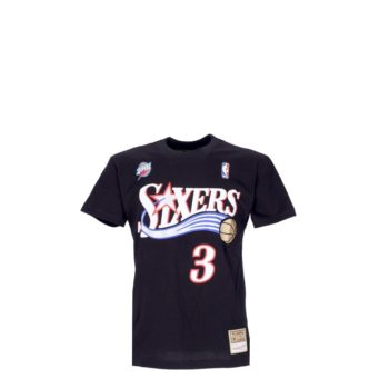 Mitchell&Ness T-shirt Name and Number Sixers Iverson 3