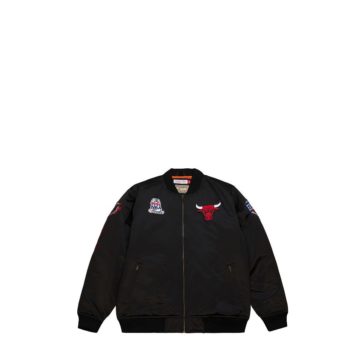 Mitchell & Ness NBA Satin Bomber Chicago Bulls