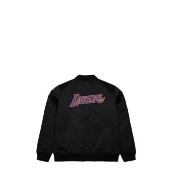 Mitchell & Ness NBA Satin Bomber Jacket Lakers