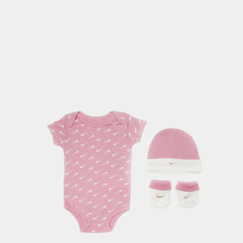 Nike Cofanetto Swoosh Essential Set 3 pezzi Neonata 0-6 mesi