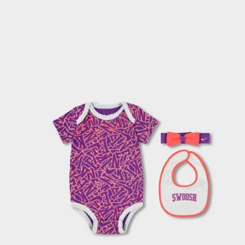 Nike Cofanetto Body 3 pezzi Neonata 0-6 MESI