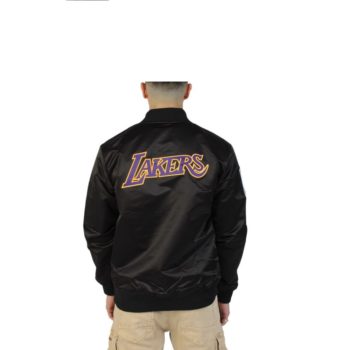 Mitchell&Ness Lightweight Satin Bomber Vintage Los Angeles Lakers