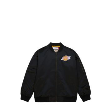 Mitchell&Ness Lightweight Satin Bomber Vintage Los Angeles Lakers