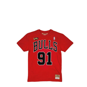 Mitchell&Ness T-Shirt NBA N&N Rodman 91 Bulls