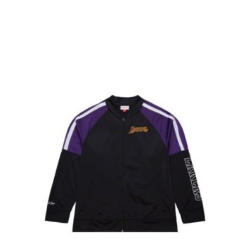 Mitchell&Ness Color Blocked Track Jacket Vintage Logo Los Angeles Lakers
