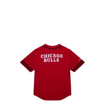 Mitchell&Ness Fashion Cotton Button Front Vintage Logo Chicago Bulls