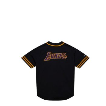 Mitchell&Ness Fashion Cotton Button Front Vintage Logo Los Angeles Lakers
