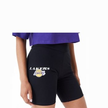 New Era NBA Logo LA Lakers Wmns Cycling Shorts