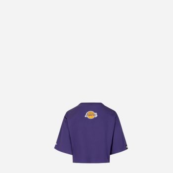 New Era T-shirt Crop Los Angeles Lakers