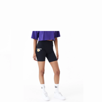 New Era NBA Logo LA Lakers Wmns Cycling Shorts