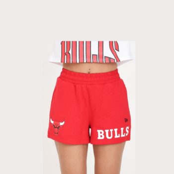 New Era Shorts Chicago Bulls NBA Team Logo